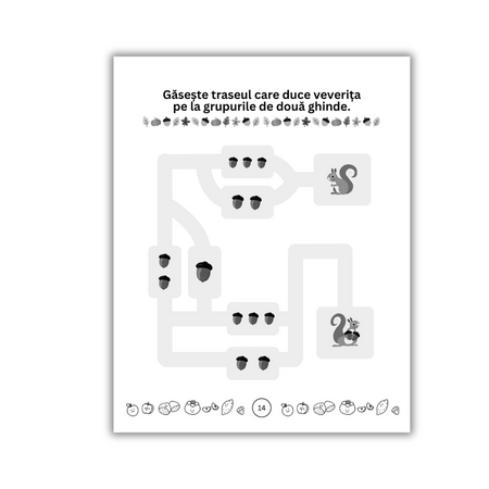 Carte de activitati pentru copii Anotimpurile, Toamna, 5 ani+, Amona 724349