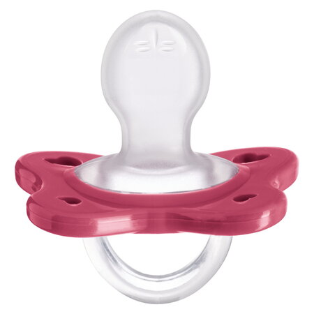 Suzeta anatomica PhysioForma Dual Soft, Roz, 16-36  luni, 2 bucati, Chicco 724367