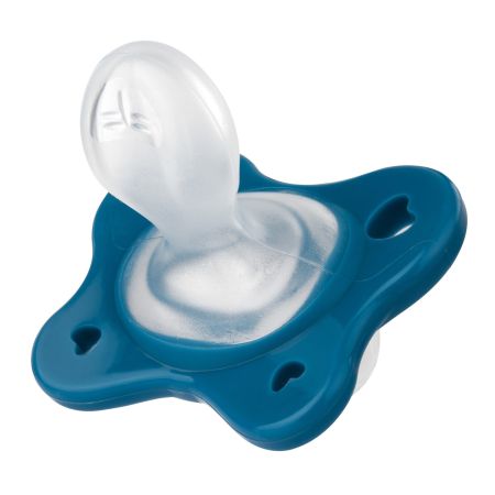 Suzeta anatomica PhysioForma Dual Soft, Bleu, 16-36  luni, 2 bucati, Chicco 724374