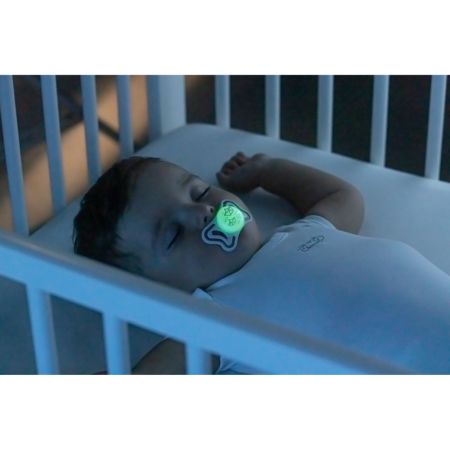 Suzeta PhysioForma Light Glow, Unisex, 16-36  luni, 2 bucati, Chicco 724392