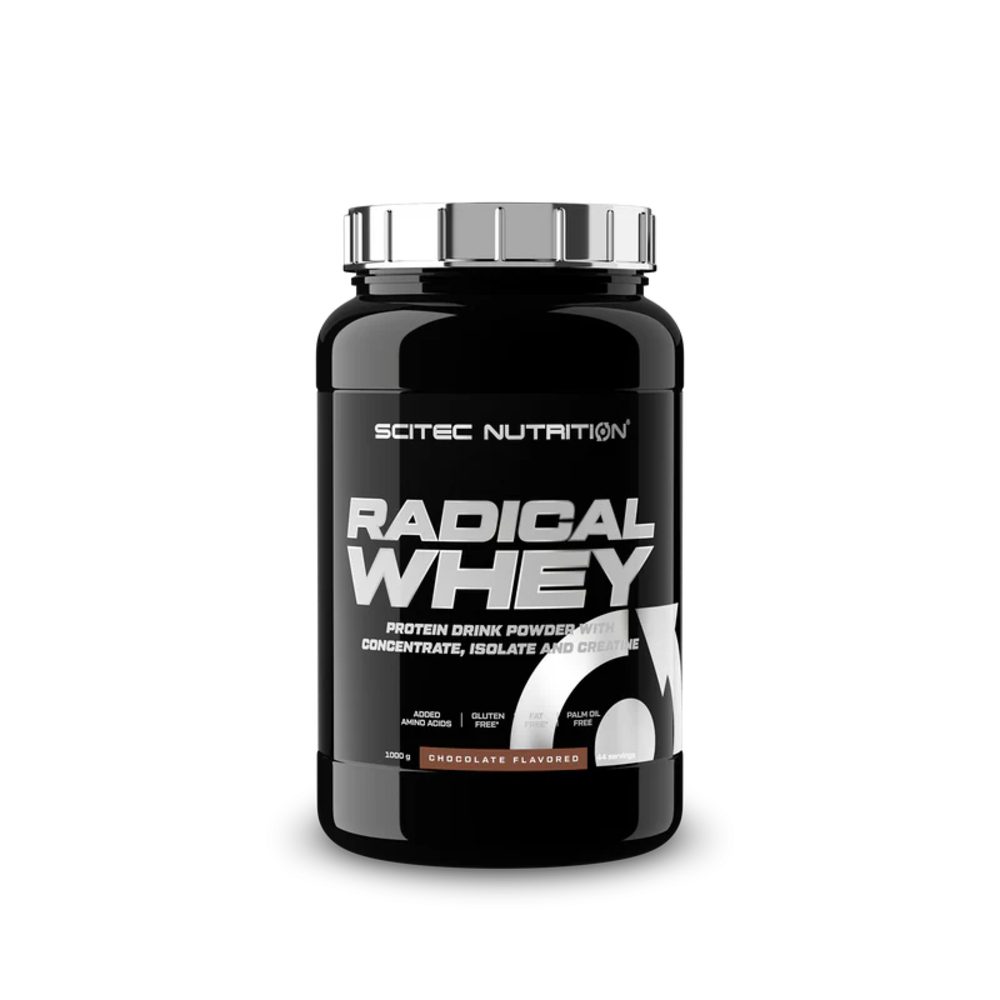 Radical Whey, Chocolate, 1000 g, Scitec Nutrition
