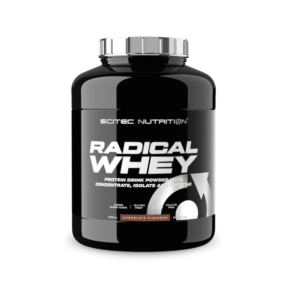 Radical Whey, Chocolate, 2000 g, Scitec Nutrition