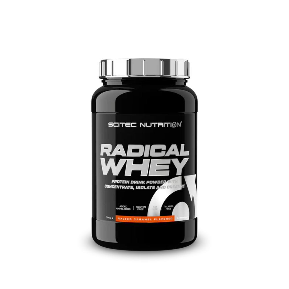 Radical Whey, Salted Caramel, 1000 g, Scitec Nutrition