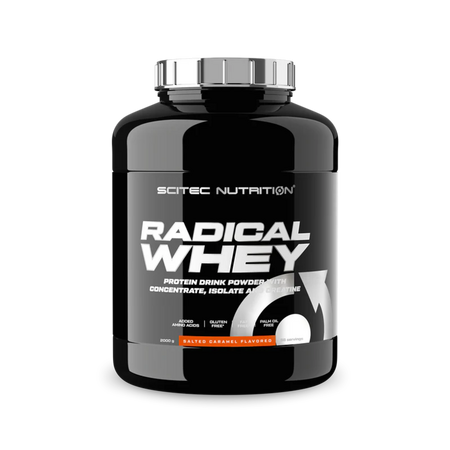 Radical Whey, Salted Caramel, 2000 g, Scitec Nutrition