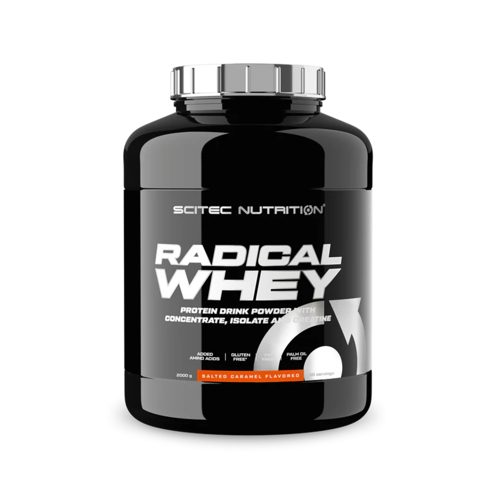 Radical Whey, Salted Caramel, 2000 g, Scitec Nutrition
