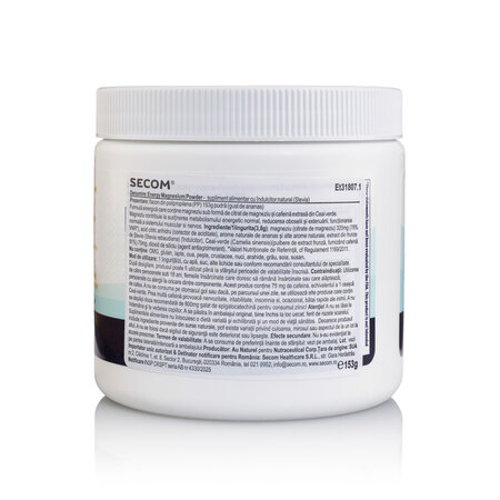 Energy Magnesium Powder, Pineapple, 252 g, Kal 776679