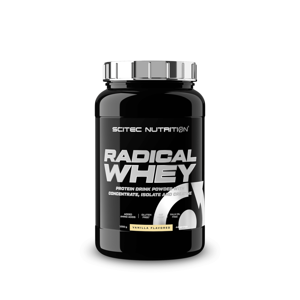 Radical Whey, Vanilla, 1000 g, Scitec Nutrition
