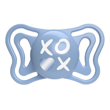 Suzeta PhysioForma Light Glow, Bleu, 6-16 luni, 2 bucati, Chicco 724440