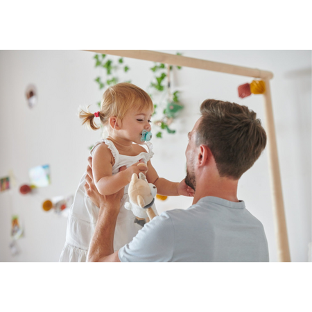 Suzeta PhysioForma Light Glow, Bleu, 6-16 luni, 2 bucati, Chicco 724441
