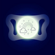 Suzeta PhysioForma Micro, 0-2 luni, 2 bucati, Chicco 724446