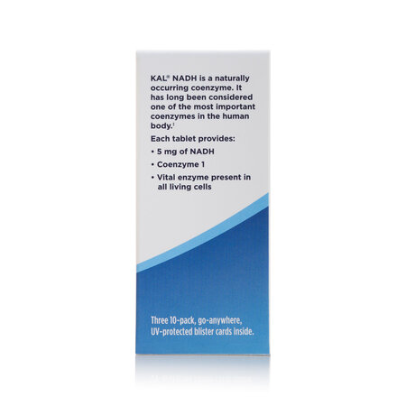 NADH, 5 mg, 30 tablete, Kal 776593