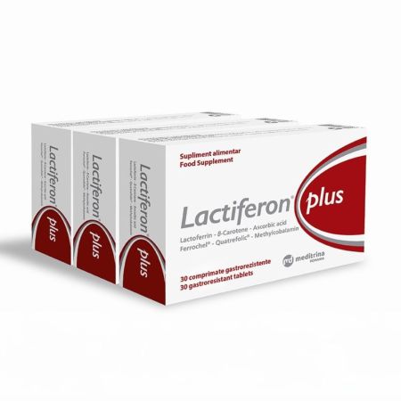 Pachet Lactiferon Plus, 90 comprimate, Meditrina Pharmaceuticals
