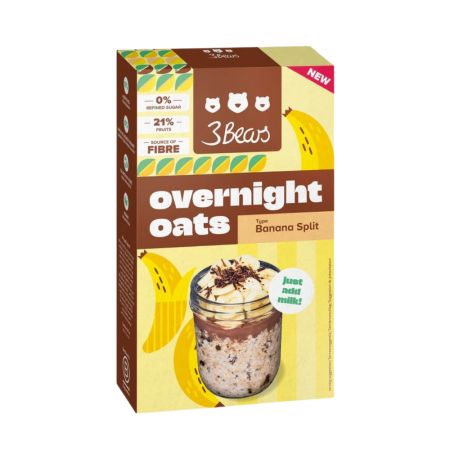 Porridge din ovac cu banane, 400 g, 3Bears