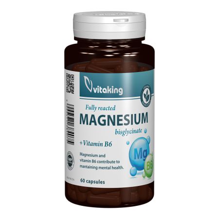 VITAKING BISGLICINAT DE MAGNEZIU CU VITAMINA B6 60 CPS VK2419