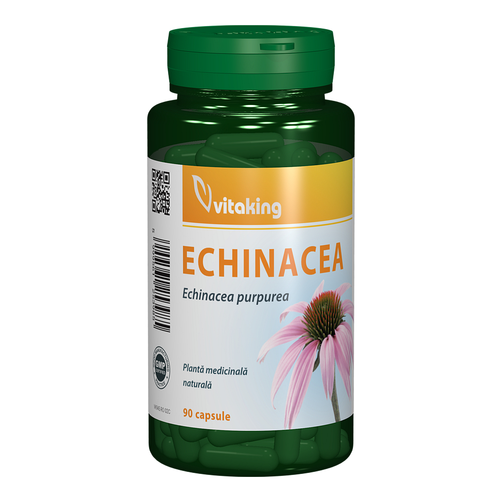 Extract de echinacea, 250 mg, 90 capsule, Vitaking