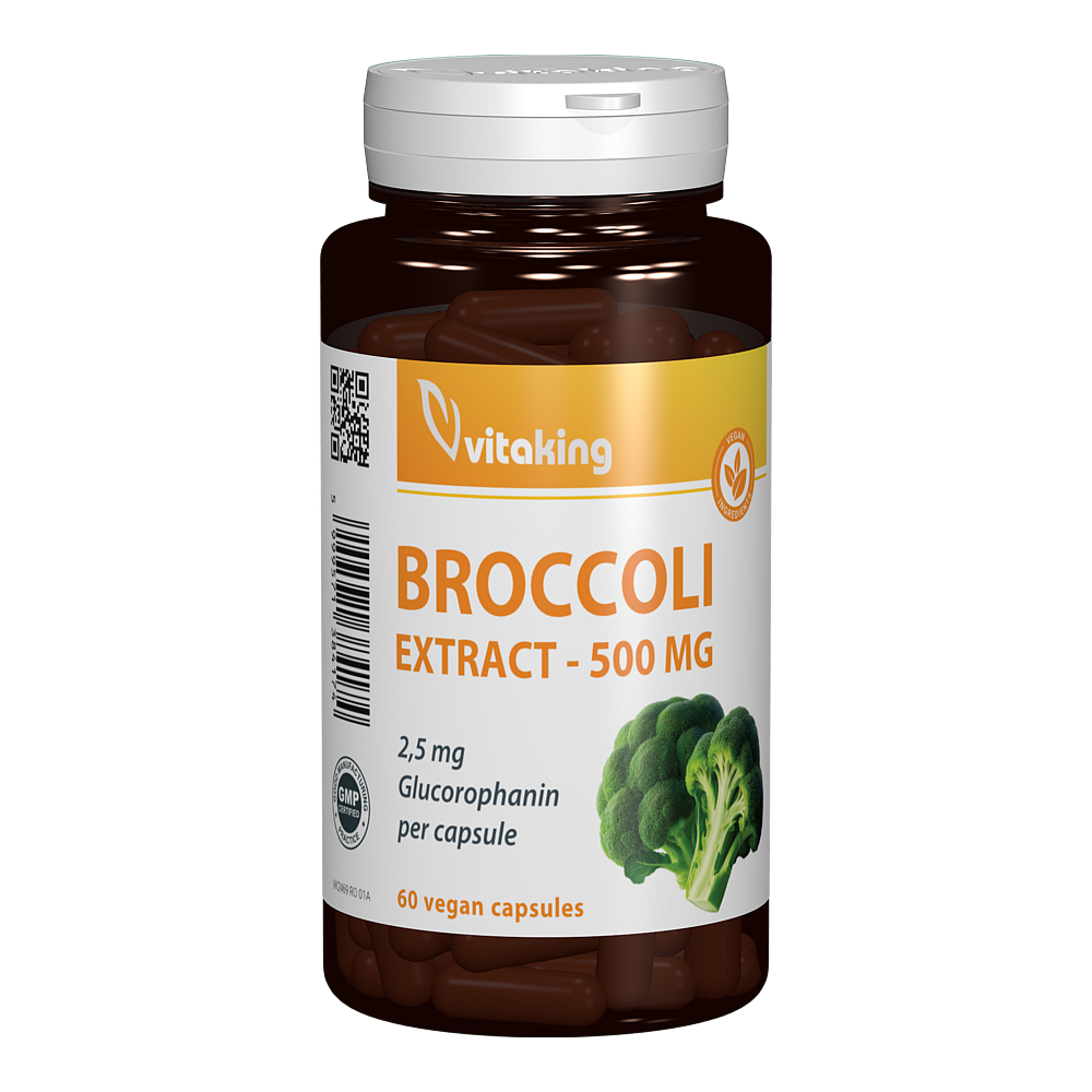 Extract de broccoli, 60 capsule, Vitaking