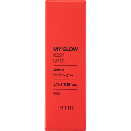 Ulei de buze hidratant cu aspect lucios My Glow, Rosy, 5.7 ml, TirTir 724521