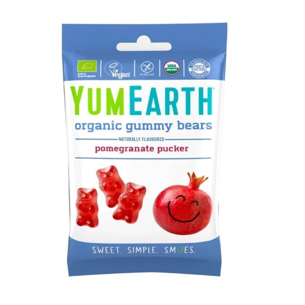 Jeleuri Gummy Bear Bio, 50 g, YumEarth