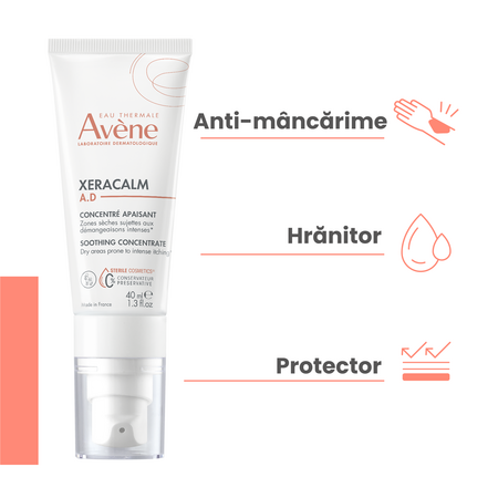 Concentrat calmant anti-mancarimi Xeracalm AD, 40 ml, Avene 724622