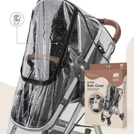 Husa de ploaie pentru carucior, 1 bucata, Sipo 724635