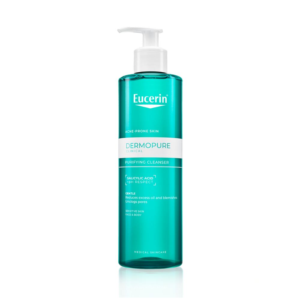 Gel de curatare purifiant cu acid salicilic Dermo Pure, 200 ml, Eucerin
