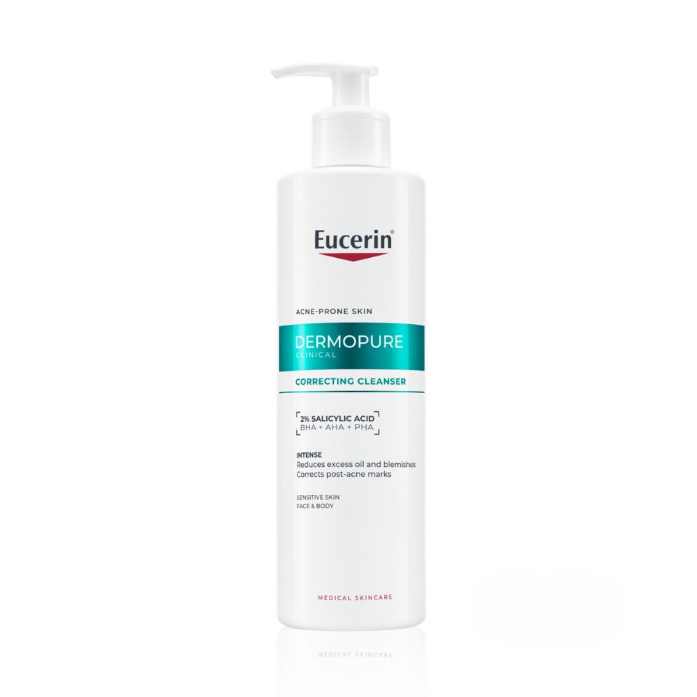 Gel de curatare regenerant cu 2% acid salicilic Dermo Pure, 400 ml, Eucerin