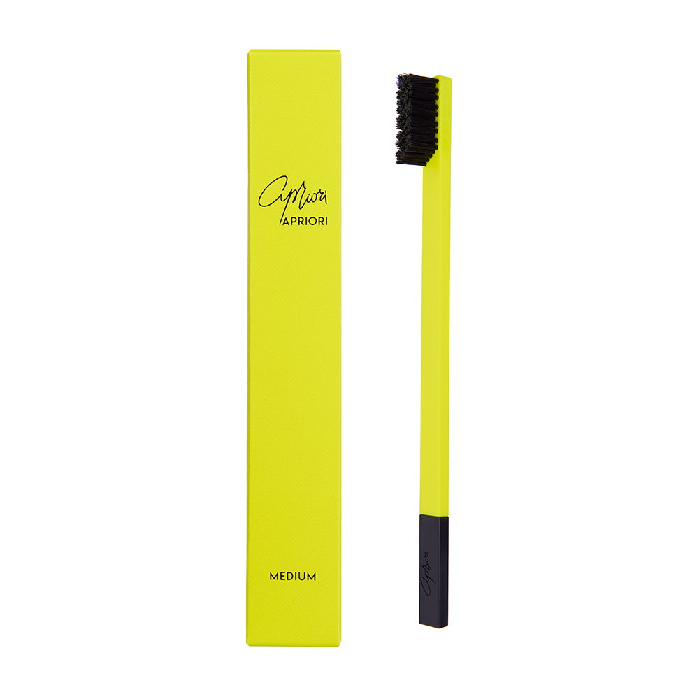 Periuta de dinti, Citrus Bliss, Medium, 1 bucata, Apriori