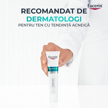 Tratament exfoliant pentru noapte Dermo Pure, 40 ml, Eucerin 724729