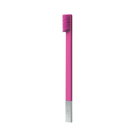 Periuta de dinti Silver, Bubblegum Pink, Soft, 1 bucata, Apriori 724718