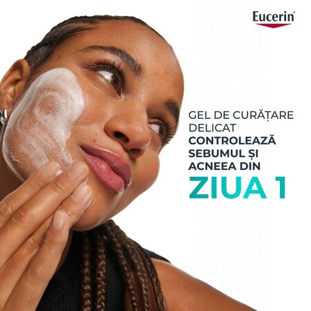 Gel de curatare purifiant Dermo Pure, 400 ml, Eucerin 724754