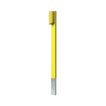 Periuta de dinti Silver, Sunflower Yellow, Soft, 1 bucata, Apriori 724748