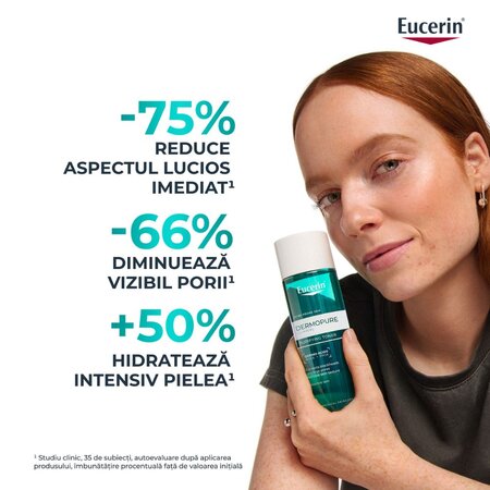 Lotiune tonica DermoPure, 200 ml, Eucerin 724767
