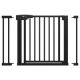 Poarta de siguranta, 75-103 cm, Negru, Sipo 724776