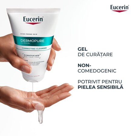 Gel de curatare regenerant Dermo Pure, 150 ml, Eucerin 724805