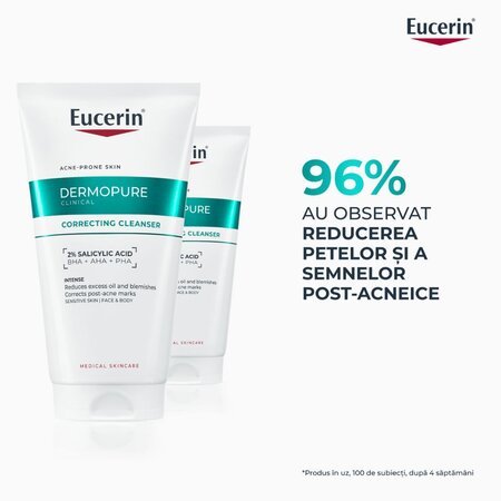 Gel de curatare regenerant Dermo Pure, 150 ml, Eucerin 724799
