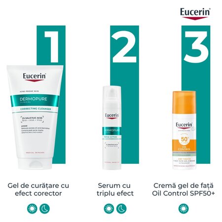 Gel de curatare regenerant Dermo Pure, 150 ml, Eucerin 724803