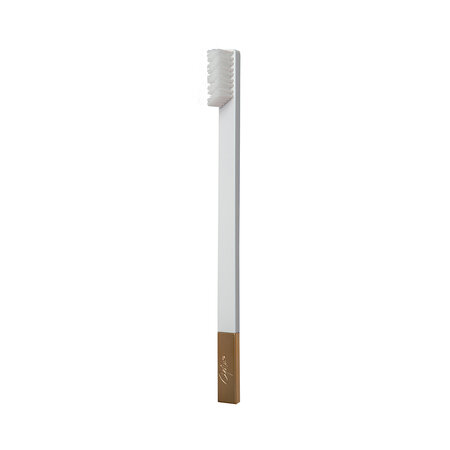 Periuta de dinti Gold, White, Medium, 1 bucata, Apriori 724809