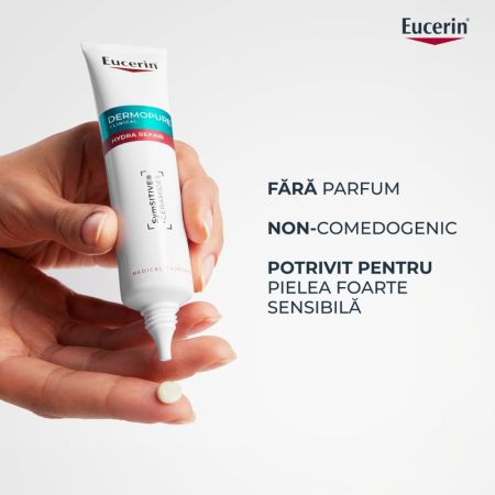 Fluid pentru fata hidratant Dermo Pure, 40 ml, Eucerin 724816