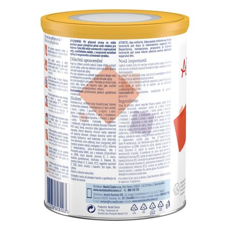 Formula hipoalergenica de lapte praf Alfamino HMO, 400 g, Nestle 535300
