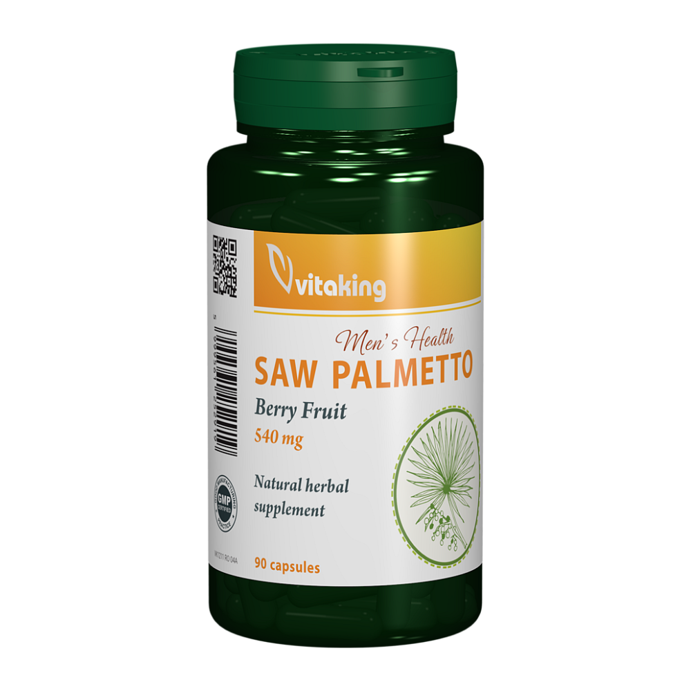 Extract de palmier pitic, 540 mg, 90 capsule, Vitaking