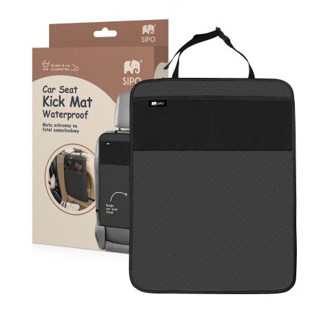 Protectie anti lovituri pentru scaunul auto, Negru, Sipo