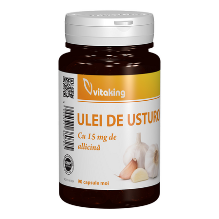 Ulei de usturoi, 90 capsule moi, Vitaking