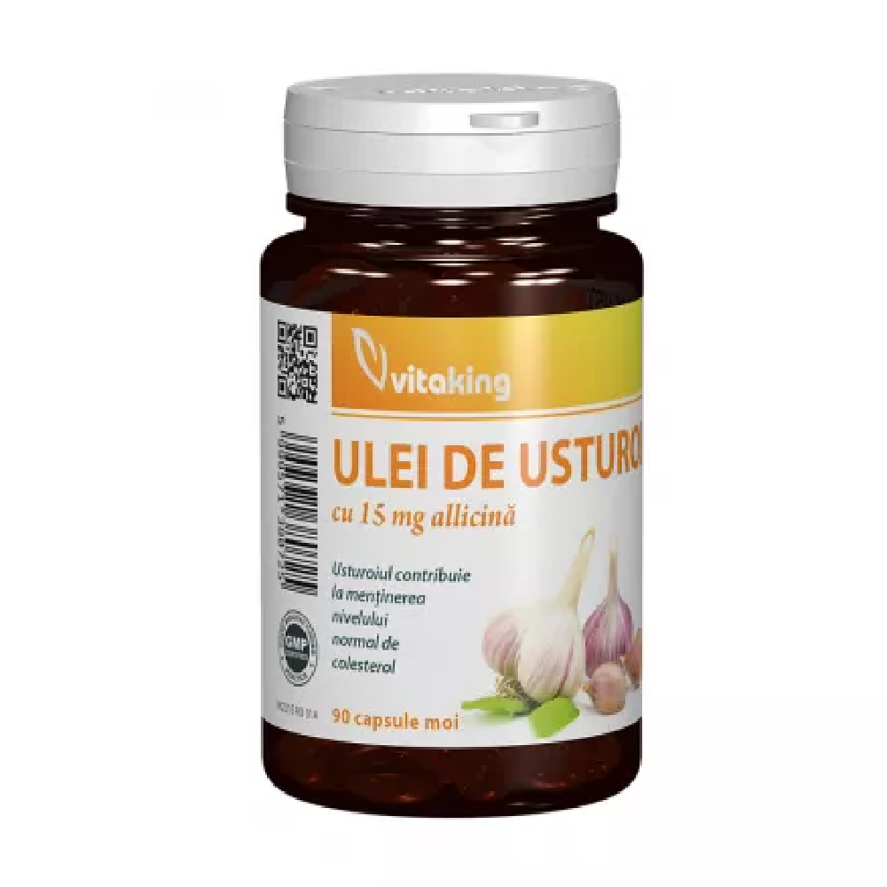 Ulei de usturoi, 90 capsule, Vitaking