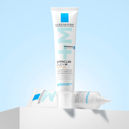 Crema de fata anti-imperfectiuni pentru ten gras cu tendinta acneica SPF 30 Effaclar Duo+, 40ml, La Roche-Posay 821357