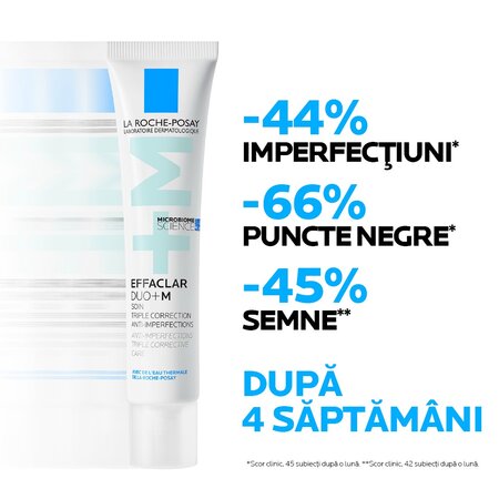 Gel-crema anti-imperfectiuni Effaclar Duo+, 40ml, La Roche-Posay 809308