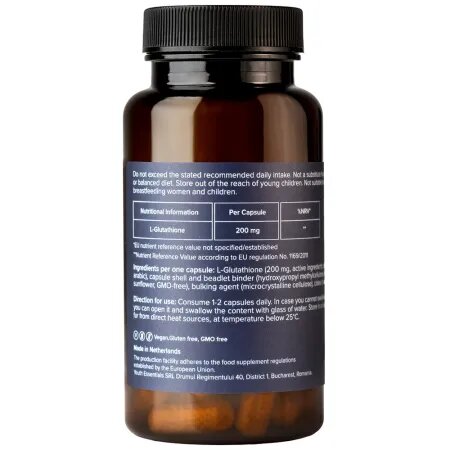 Liposomal Glutathione, 60 capsule vegetale, Youth Essentials 724914
