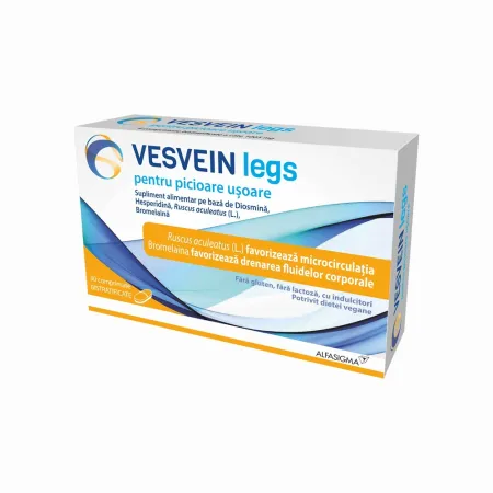 Vesvein Legs, 30 tablete, Alfasigma