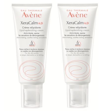 Pachet Crema Relipidanta Avene XeraCalm A.D, 2x 200 ml