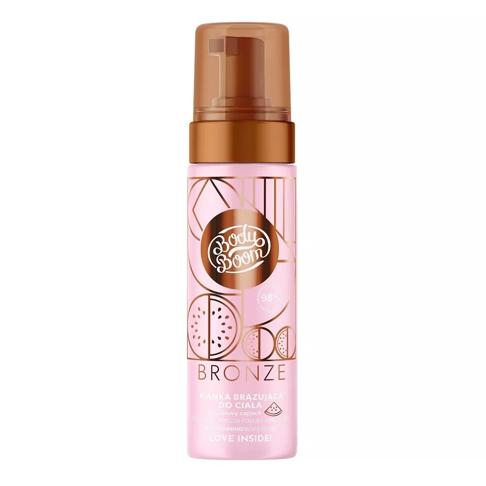 Spuma bronzanta pentru corp Bronze, 150 ml, BodyBoom