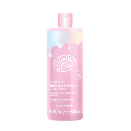 Apa micelara pentru toate tipurile de ten FaceBoom Basic, 500 ml, BodyBoom